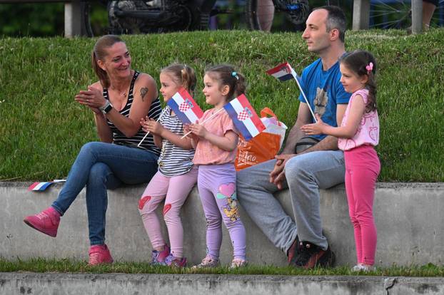 Svečani koncert u Zagrebu povodom 35. obljetnice postrojavanja Zbora narodne garde i ustrojavanja Hrvatske vojske i policije