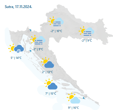 U nedjelju temperature idu opet ispod nule, a kraj tjedna donosi i snijeg? 'Bilo bi ga do nizina...'