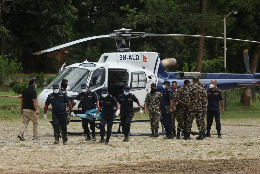 Aftermath of deadly flash floods and mudslides in Nepal