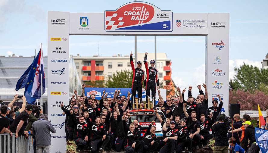 Završio spektakl: Uzbudljivom završnicom zatvoren WRC Croatia Rally 2022!