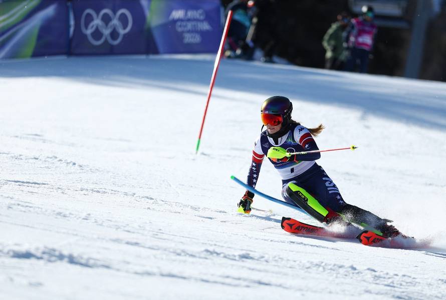 Alpine Skiing - Women's Slalom Run 2