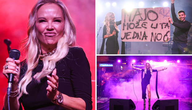 Maji Šuput donijeli transparent na podij: Može li ta jedna noć?; Mnogi se zapitali gdje je Šime