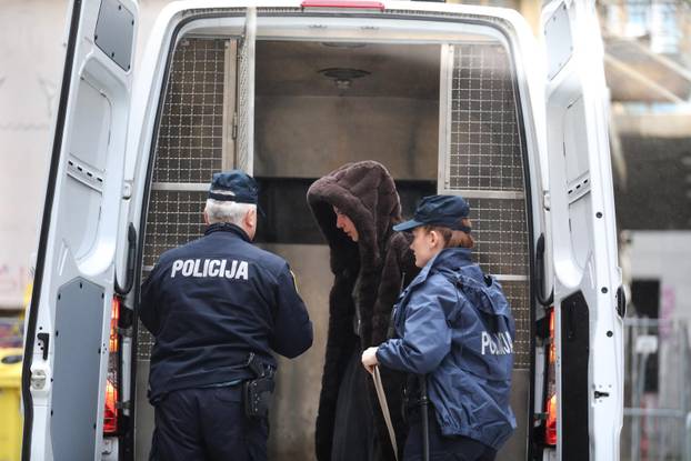 Rijeka: Privođenje Roberta Di Caprija i supruge Iris Kramarić