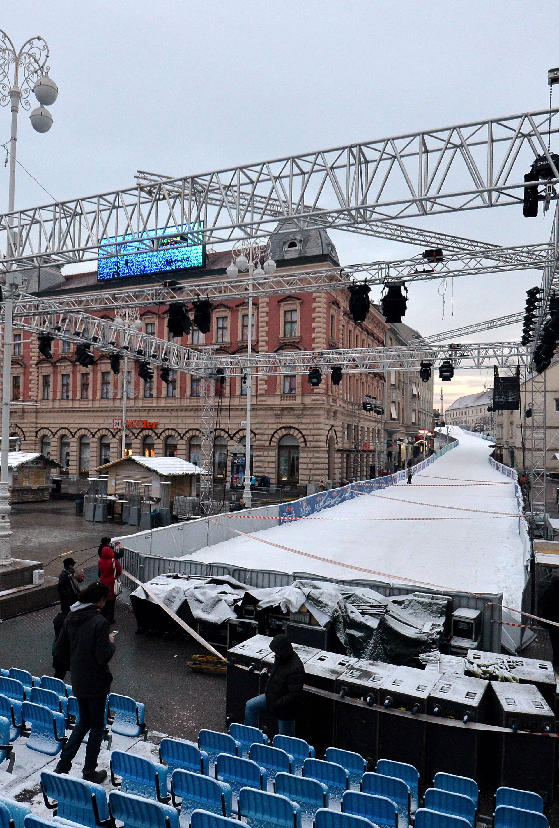 Slalom uz Katedralu do Trga: Pogledajte kako izgleda staza