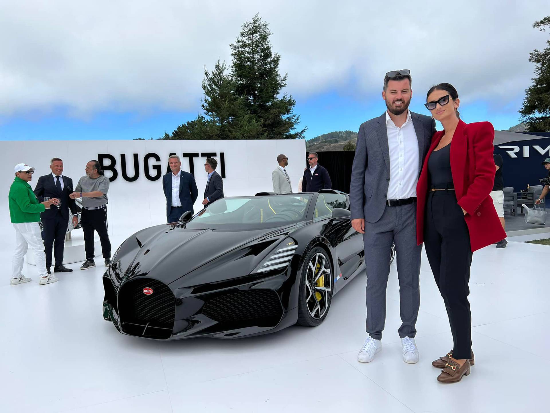 Rimčeva supruga pozirala je u novom Bugattiju: 'Vrijedno je svake hvale i poštovanja Mate!'