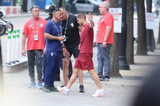 Dallas: Hrvatski nogometni reprezetativci odlaze na trening