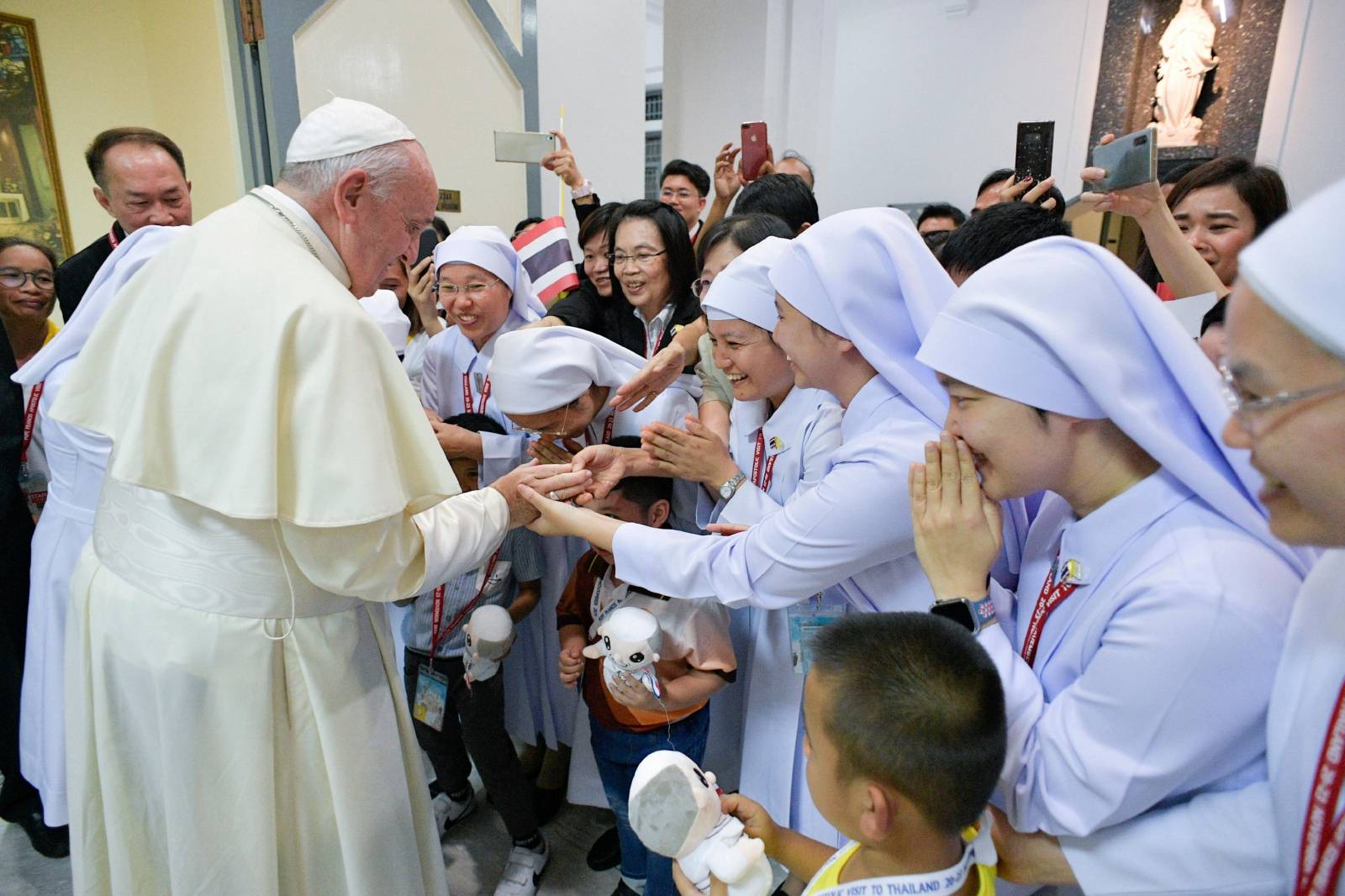 Pope Francis visits Thailand