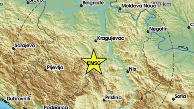 Potres od 4 Richtera pogodio je Srbiju: 'Dobro je zatreslo sve'