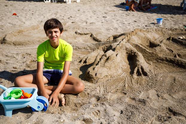 11. Festival pijeska na Kraljičinoj plaži u Ninu