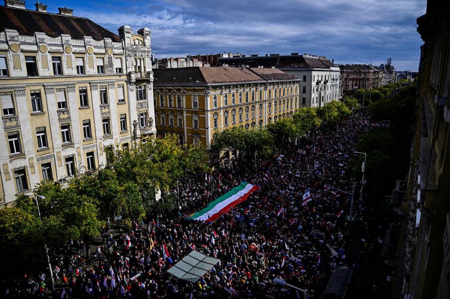 69th anniversary of the Hungarian Uprising of 1956, in Budapest