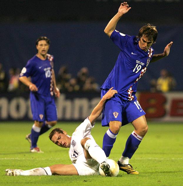 ARHIVA - 2006. Zagreb: Vatreni i "maksimirska krtica" srušili su Englesku 