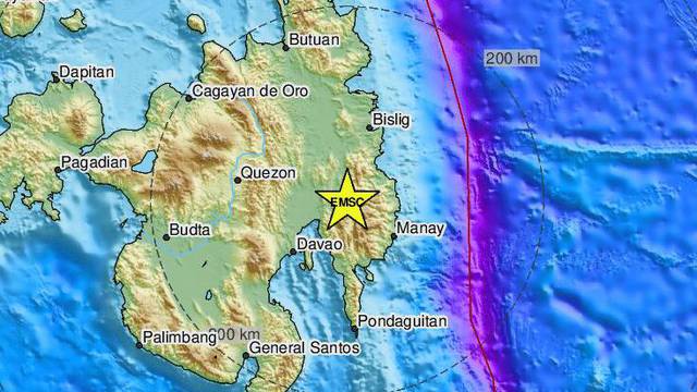 Potres od 6 Richtera pogodio Filipine, odroni na autocestama