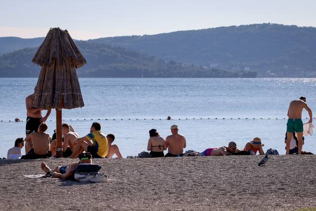 Zadar: Sunčanje i kupanje ugodno je i u listopadu