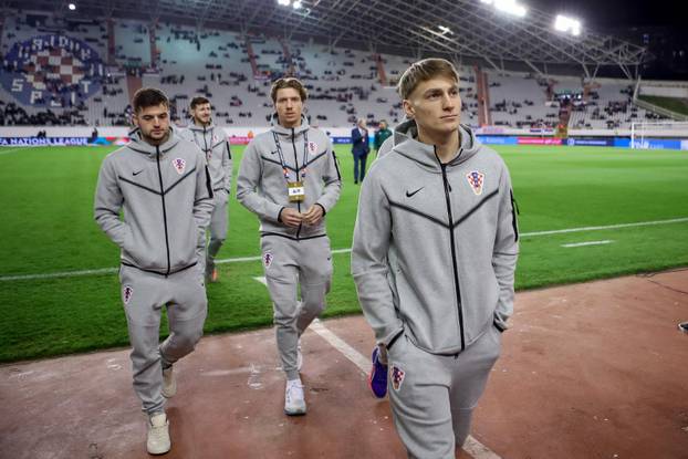 Prva utakmica četvrtfinala UEFA Lige nacija između Hrvatske i Francuske, obilazak stadiona 
