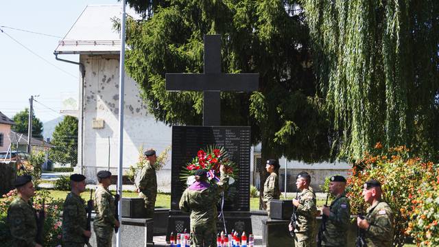 Gospić: Svečano obilježavanje 27. obljetnice vojno redarstvene operacije Medački Džep