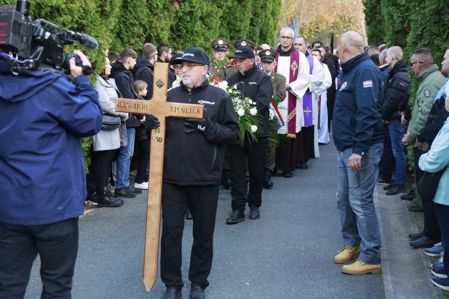 Vukovar:  Posljednji ispraćaj  Jean-Michela Nicoliera