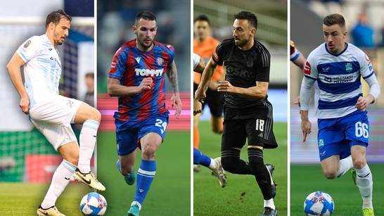 Ovi igrači u HNL-u ostaju bez ugovora: Najplaćeniji 'modri', bivši 'vatreni', Hajdukov talent