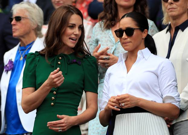 London: Meghan Markle i princeza Kate na ženskom finalu teniskog turnira Wimbledon