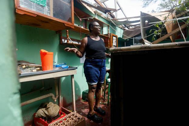 Aftermath of Hurricane Melissa, in Jamaica