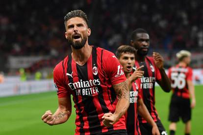 Milan i Roma utrpali četiri gola: Briljirali su Giroud i Pellegrini