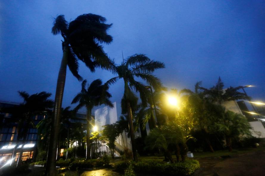 Hurricane Melissa approaches, in Jamaica