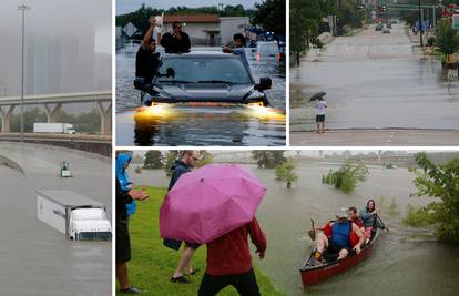 Houston pod vodom: Stanje je katastrofalno, a bit će još gore
