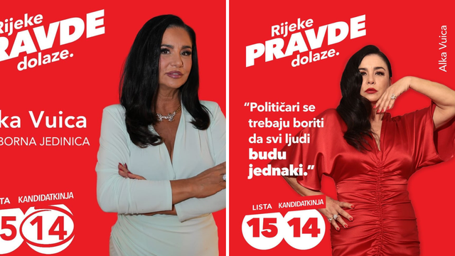 Alka Vuica objavila novi plakat za kampanju: 'Sva moja lica'