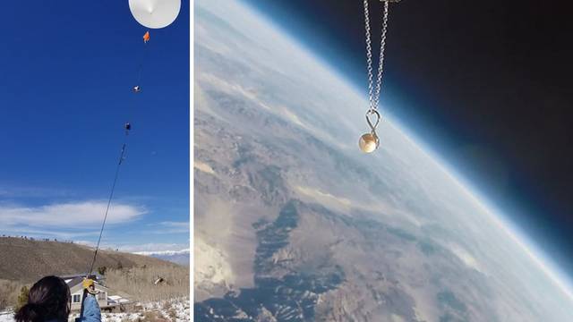 Balonima šalju nakit u svemir pa ga prodaju: 'Tako plaćamo svoje znanstvene projekte'