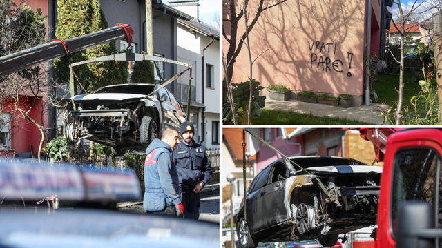 Majci Mamićevog poreznika zapalili auto na dan skupštine Dinama. Ostavili su i poruku