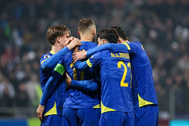 Tuzla: Susret Bosne i Hercegovine i Rumunjske u kvalifikacijama za FIFA Svjetsko prvenstvo