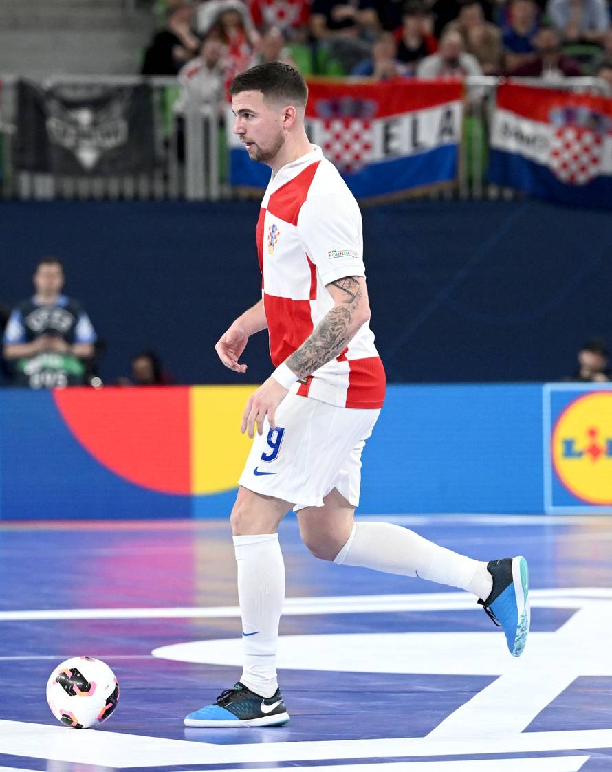 Susret Hrvatske i Španjolske u polufinalu Europskog prvenstva u futsalu