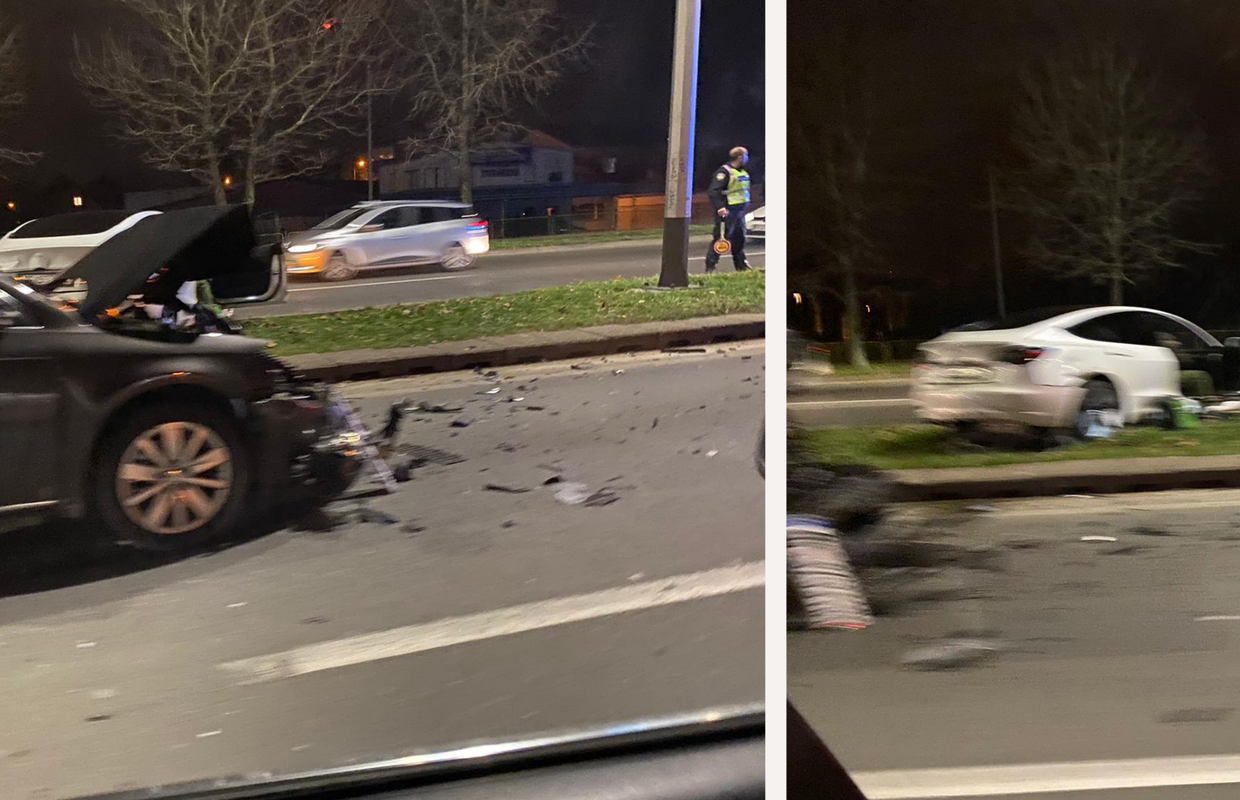 Dvije nesreće na Slavonskoj u Zagrebu, nema ozlijeđenih