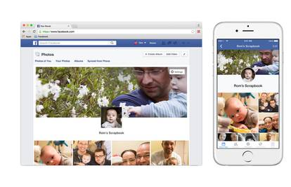 Uz Scrapbook na Fejsu možete izraditi album s fotkama djece