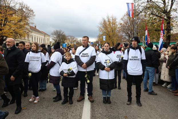 Vukovar: Kolona sjećanja na žrtvu Vukovara