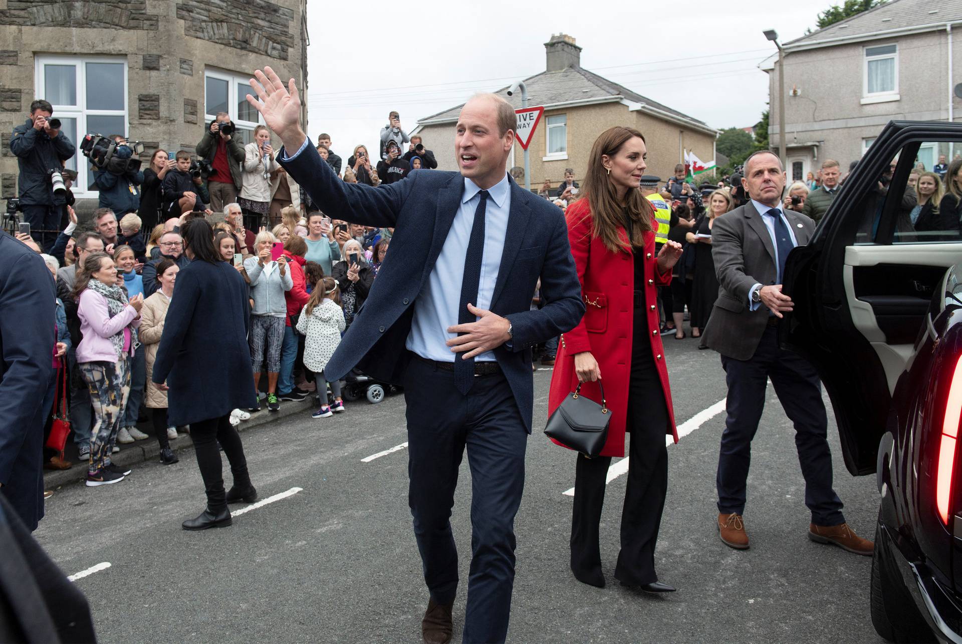 Will and Kate visit Swansea