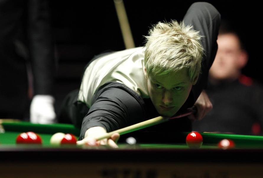 LONDON-SNOOKER-MASTERS-MARK ALLEN VS NEIL ROBERTSON
