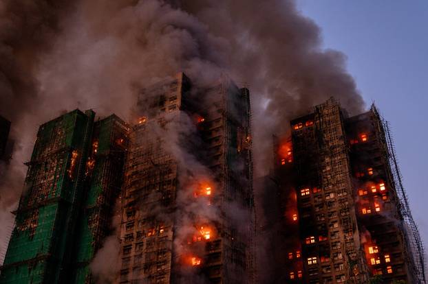 Hong Kong Building Fire
