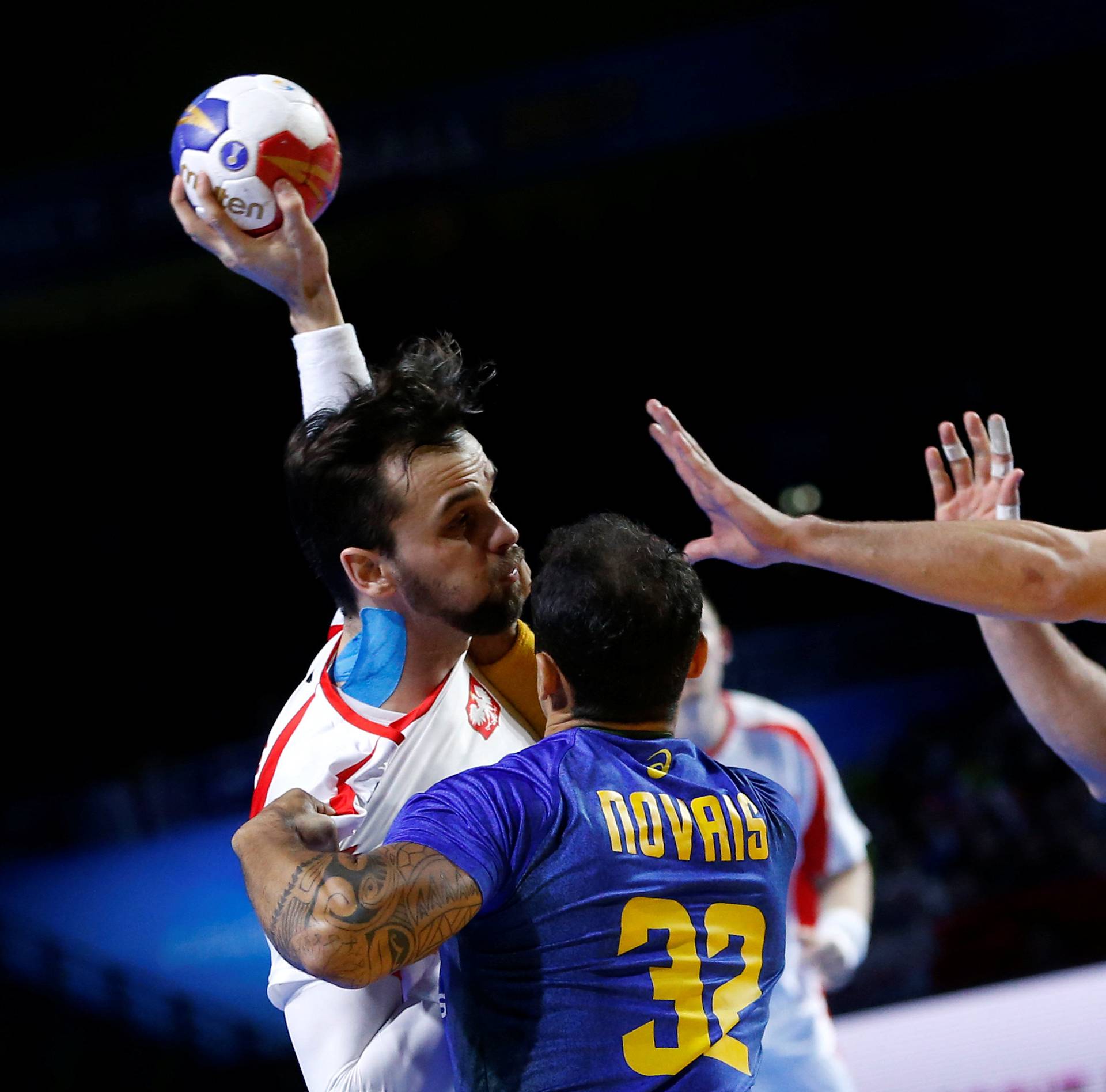 Men's Handball - Brazil v Poland - 2017 Men's World Championship Main Round - Group A