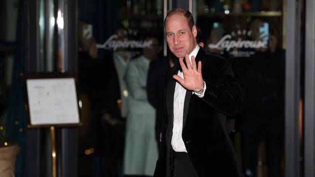 Britain's Prince William attends London's Air Ambulance charity gala dinner, in London