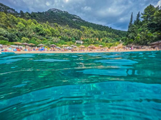 Uvala Pupnatska Luka na otoku Korčuli