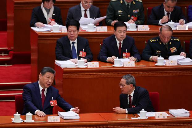 China's NPC opening session at the Great Hall of the People, in Beijing