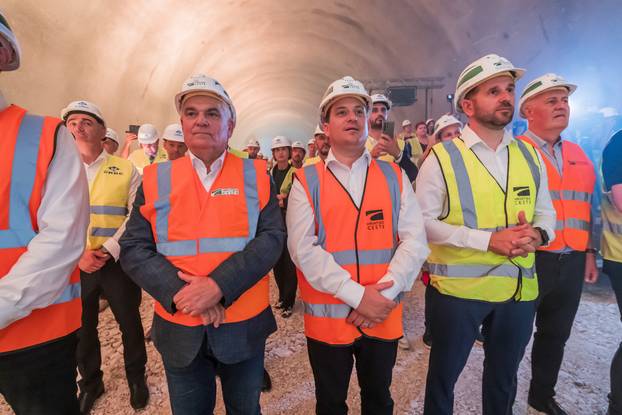 Oleg Butković sudjelovao je  na svečanosti proboja tunela Kozjak, u sklopu projekta „Novi ulaz u Split“