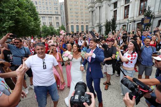 Mladenci koje su Hrvati odu&scaron;evili u Philadelphiji dolaze na medeni mjesec u Hrvatsku!