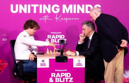 Plenković s Kasparovim izazvao Carlsena: 'Ne pješaka, Andrej!'