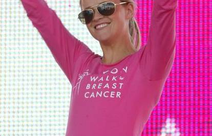 Reese Witherspoon hodala za borbu protiv raka dojke