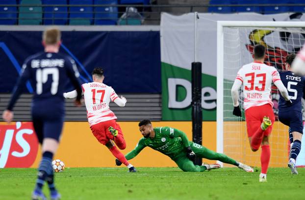 Champions League - Group A - RB Leipzig v Manchester City