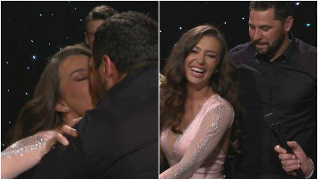 Jelenu u 'Plesu sa zvijezdama' suprug iznenadio tortom, a pao je i poljubac pred kamerama