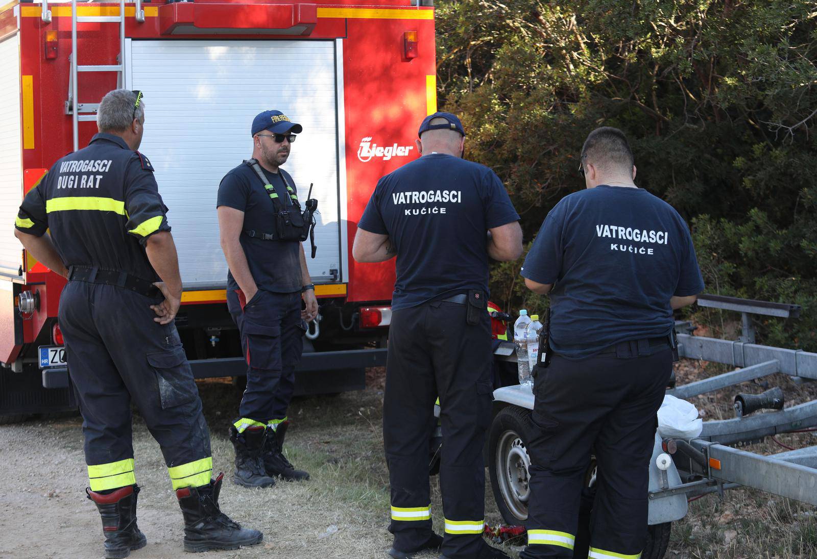 Posljedice požara na području Raslina