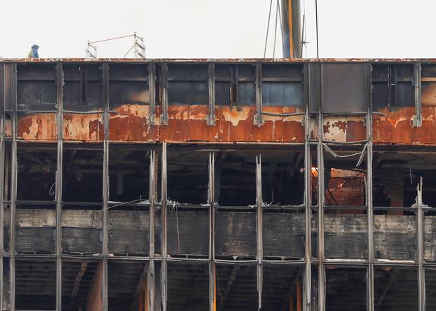 Zagreb: Nastavlja je rušenje zgrade Vjesnika