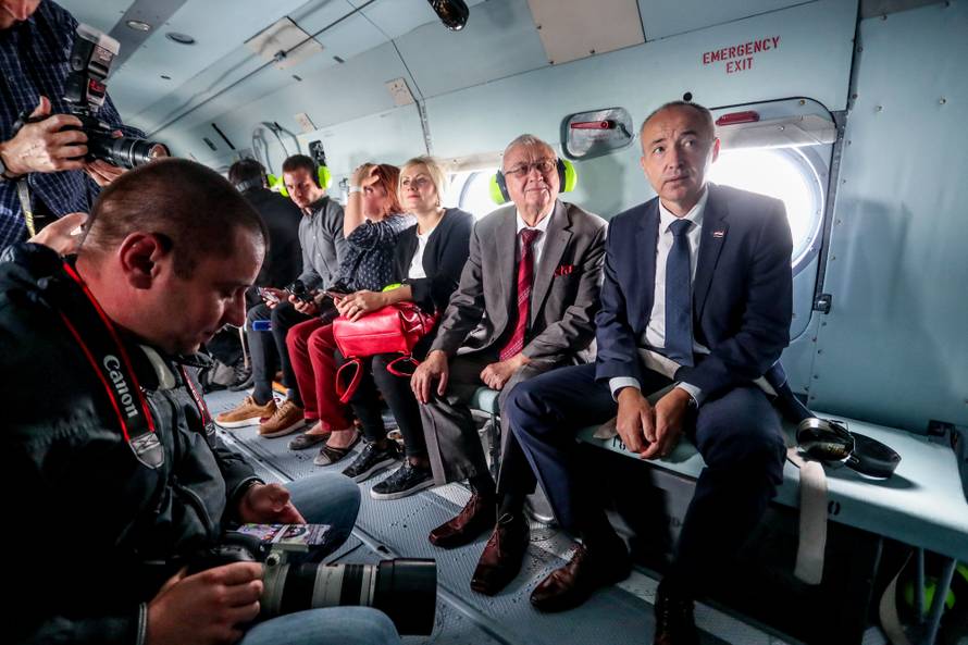 Prezentacija remontiranih helikoptera Mi-171Sh na Plesu